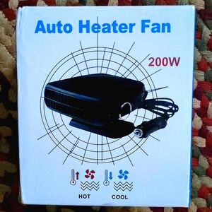 Auto Heater Portable Fan | Hot & Cold 200W